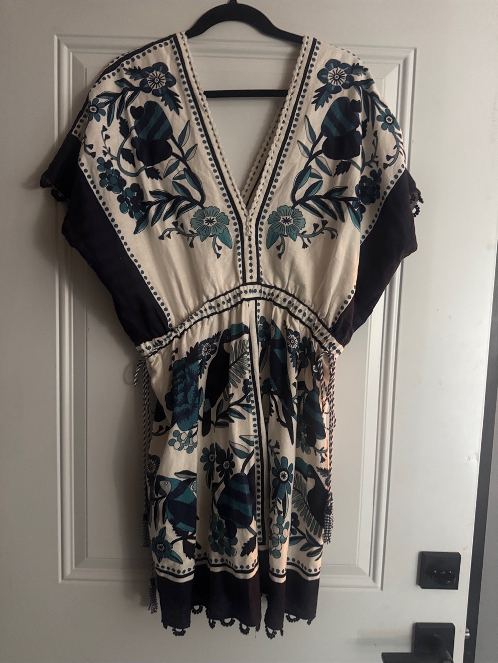 FARM Rio Tropical Tiles Dress